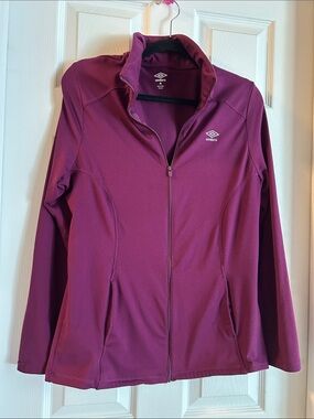 ❤️ CLOSET CLEAR OUT!! 🎉 Umbro Women's Zip-Front Utility Jacket in Plum